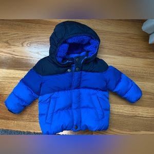 Baby Gap Winter Coat 12-18M blue